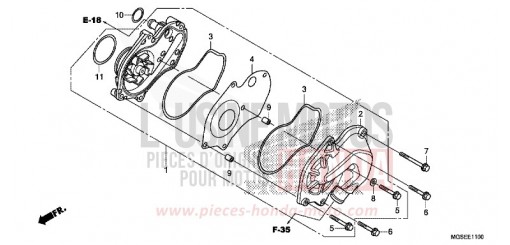 POMPE A EAU NC700SDC de 2012